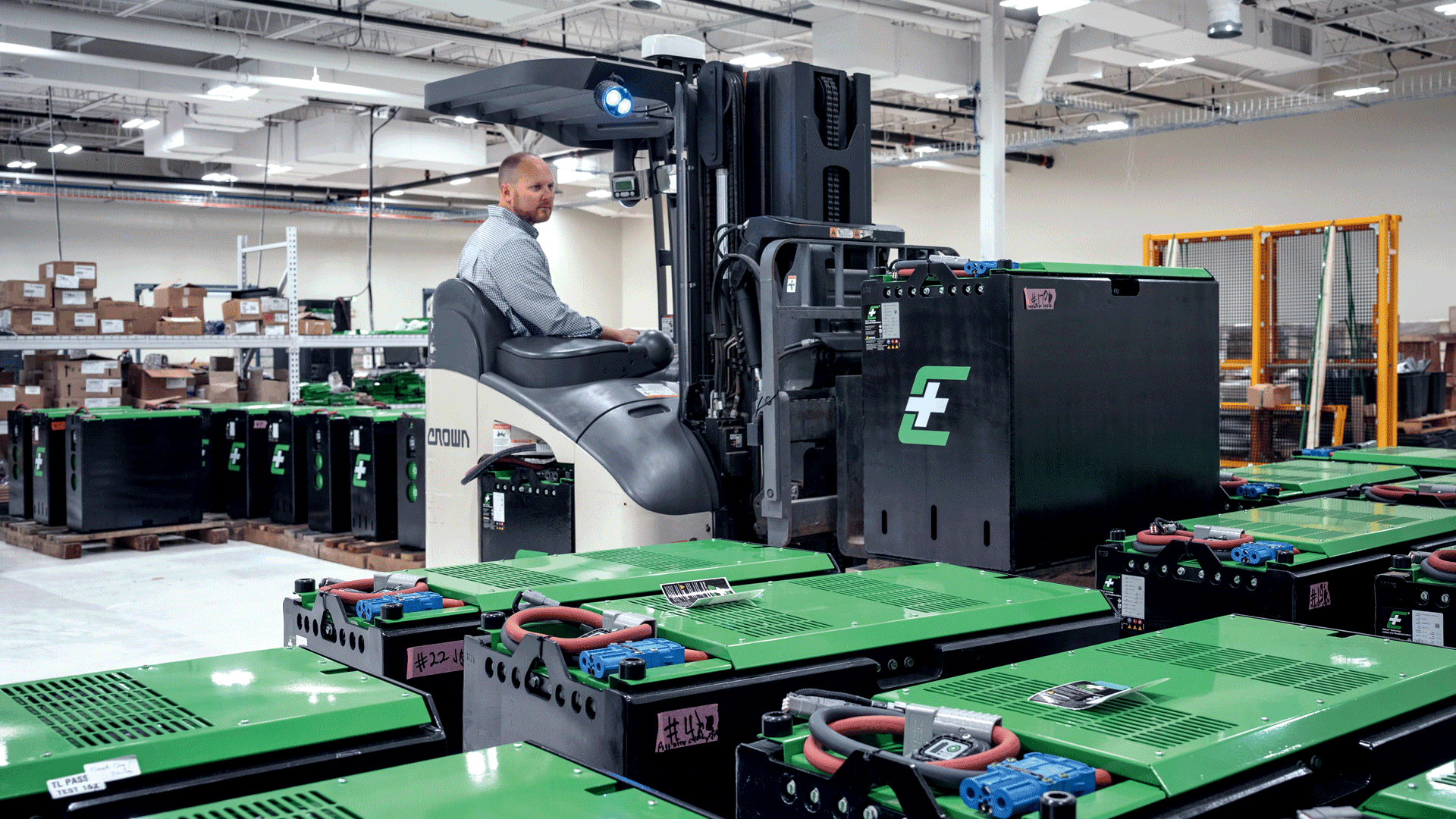 Balans İş Makinaları — Forklift akü ve şarj sistemleri tedariki